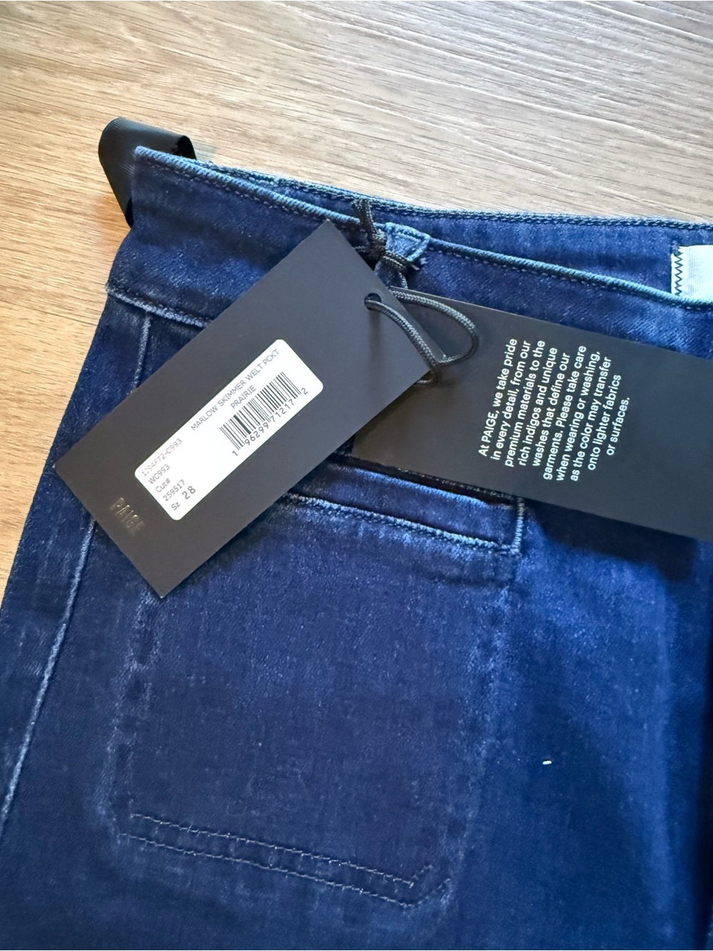 NWT Paige Marlow Skimmer - Picture 2 of 4